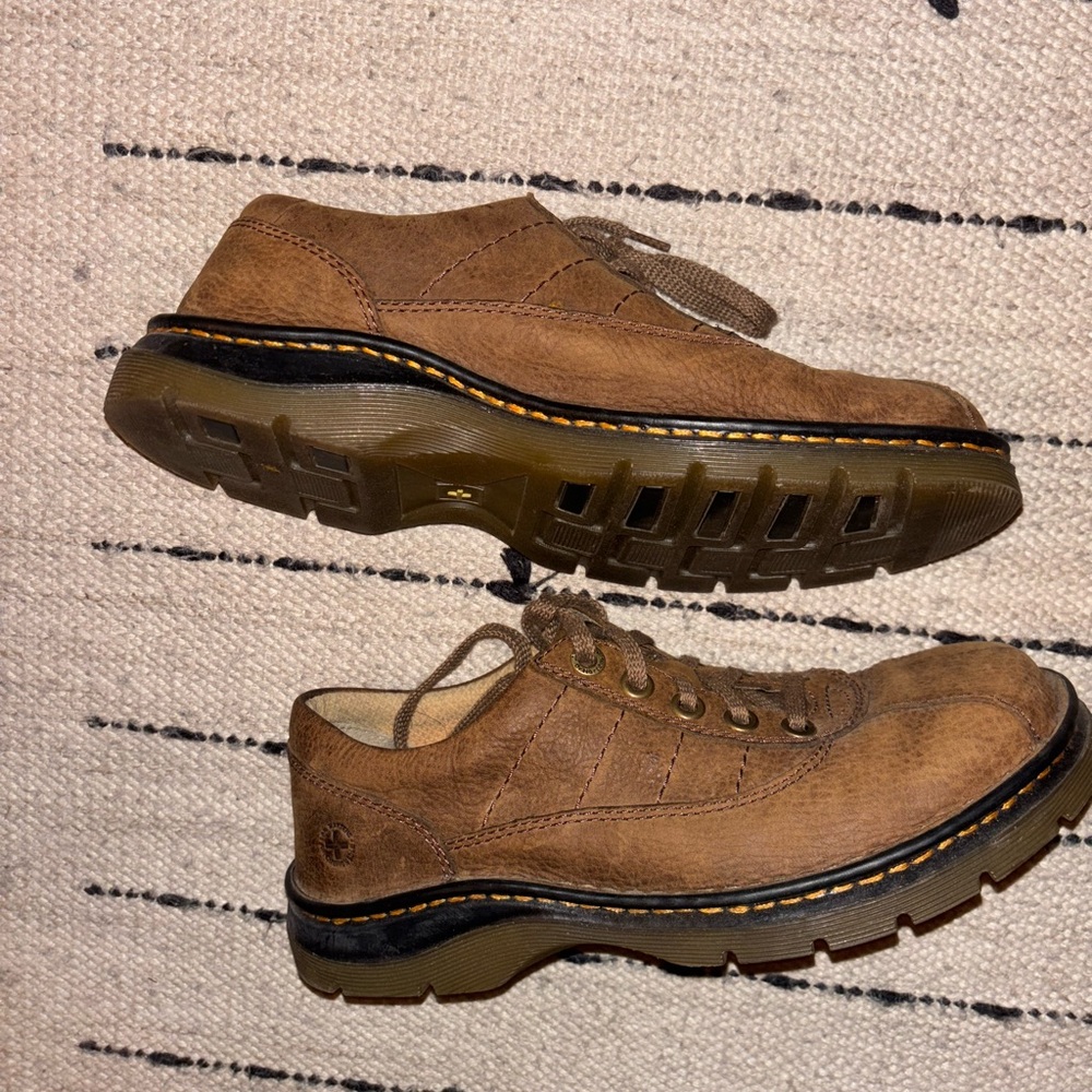 Dr. Martens Tan Leather Footwear
